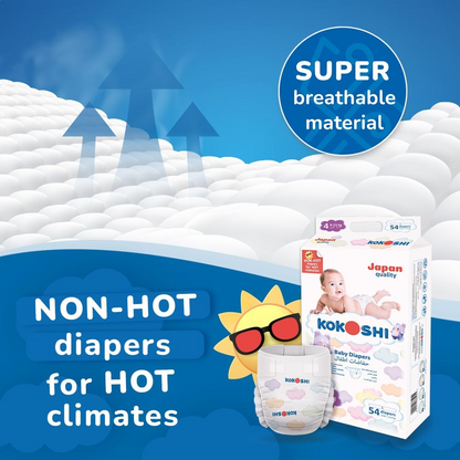 KOKOSHI BABY DIAPERS 54Pcs 9-13Kg