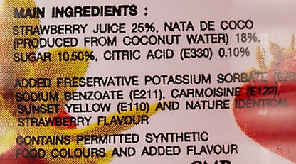 KOKOZU STRWBERRY JUICE 320ml