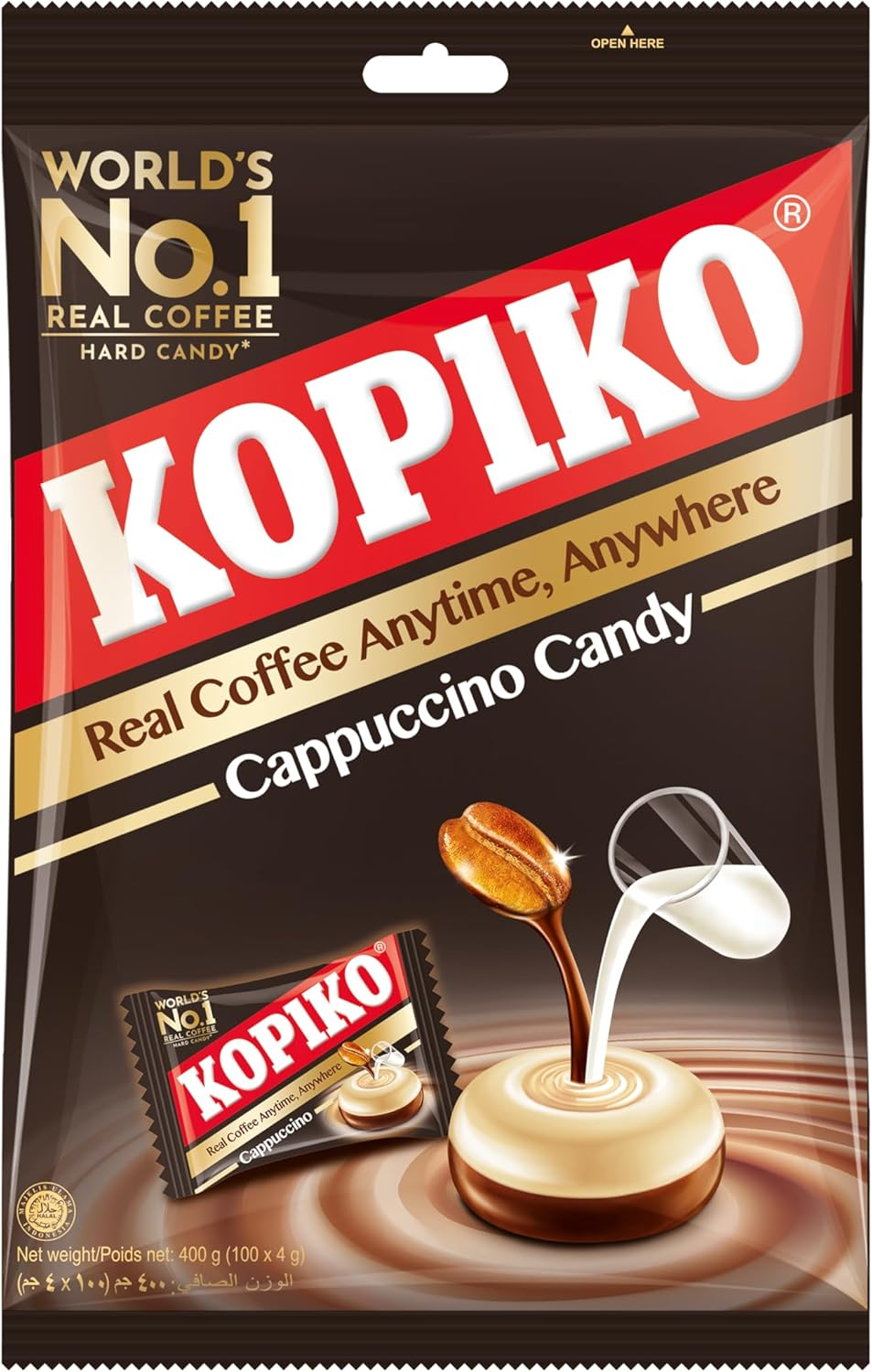KOPIKO CAPPUCCINO TOFFEE 400gm