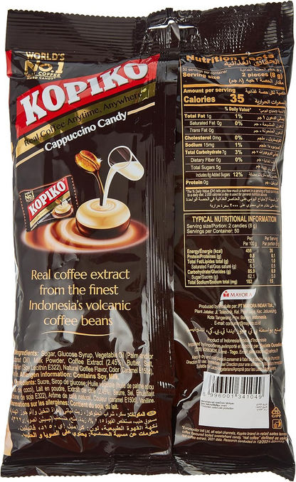 KOPIKO CAPPUCCINO TOFFEE 400gm