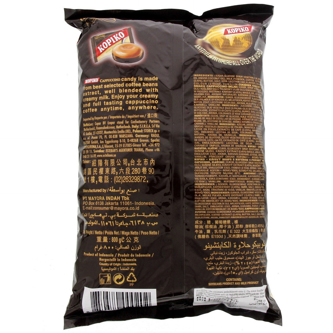 KOPIKO CAPPUCCINO TOFFEE 800gm