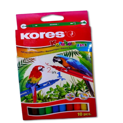 KORES COLOR PEN 2in1 10Pcs