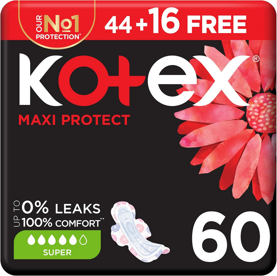 KOTEX MAXI PAD 60PADS