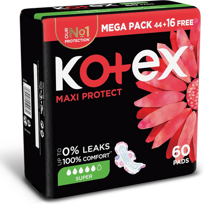 KOTEX MAXI PAD 60PADS