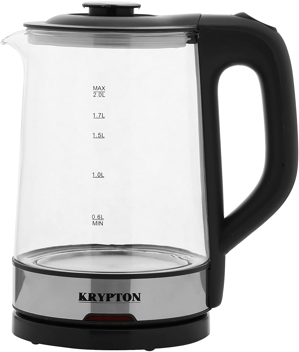 KRYPTON GLASS KETTLE KNK6221 2LTR