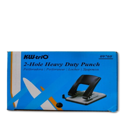 KW-TRIO HAVY DUTY PUNCH 2 HOLE - 09760