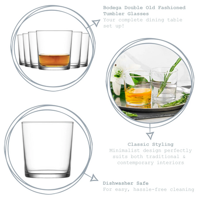 LAV BODEGA GLASS CUP 3x345ml LV-BDG386A