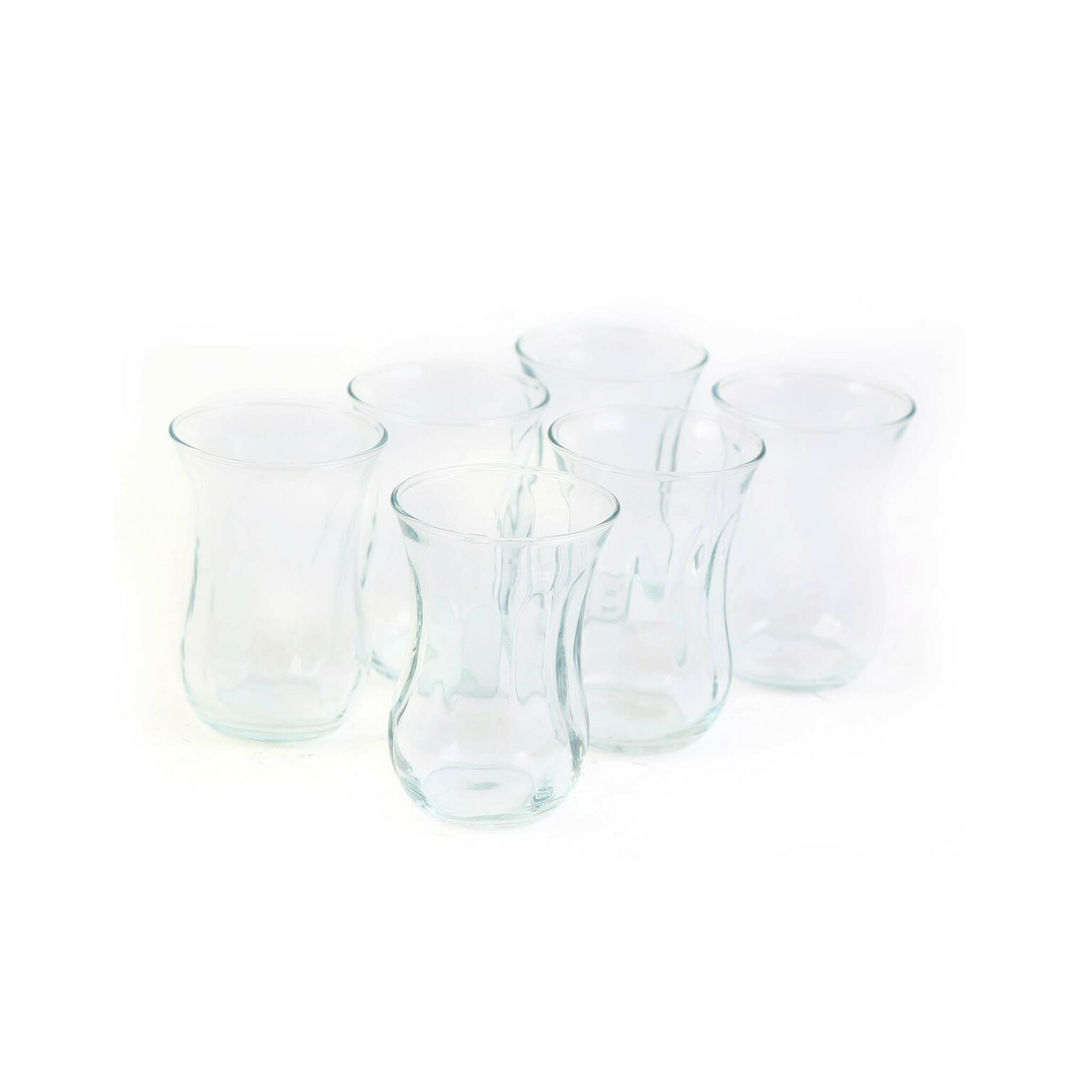 LAV GLASS TEA CUP 6pcs LV-LBR308F