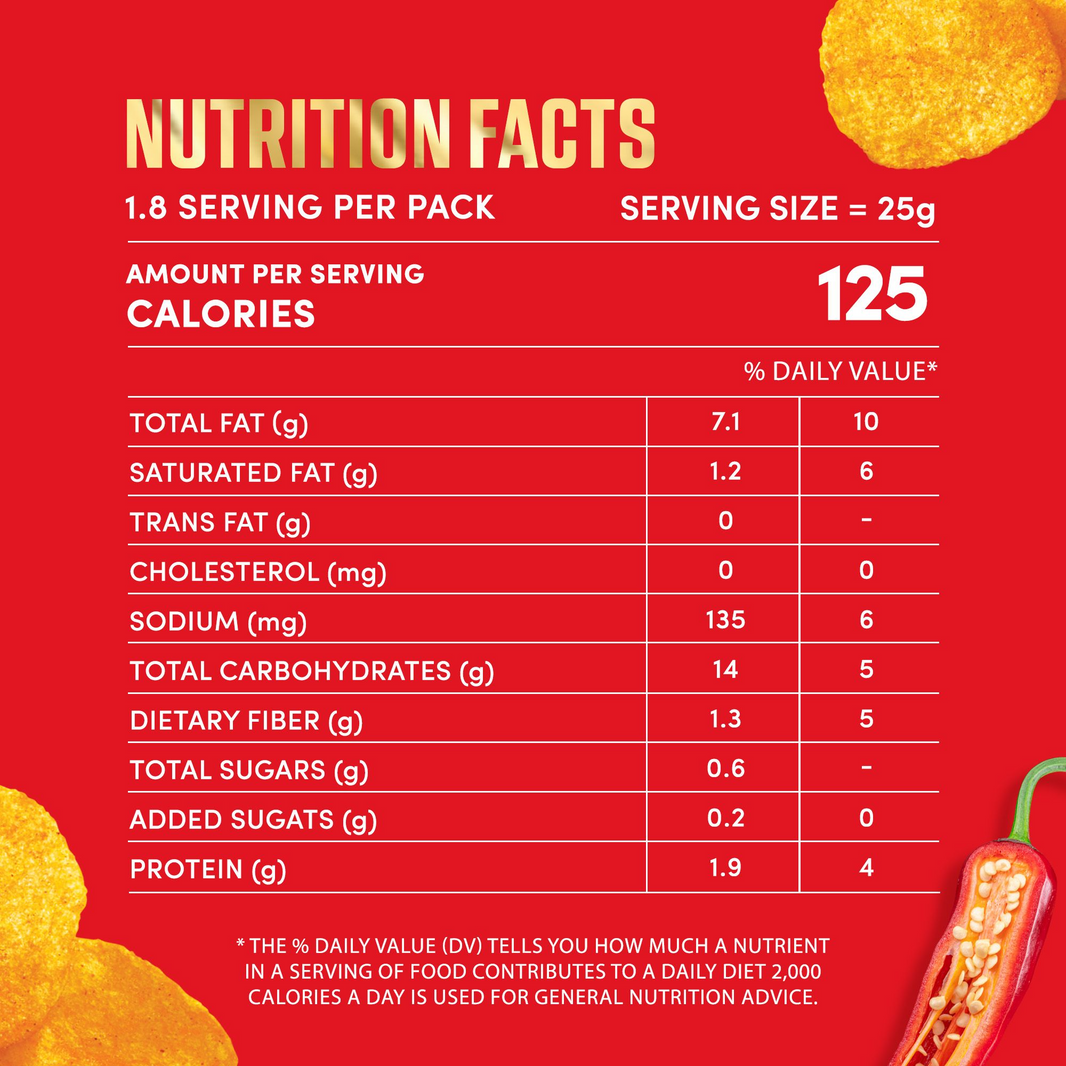 LAYS CHILI POTATO CHIPS 45gm