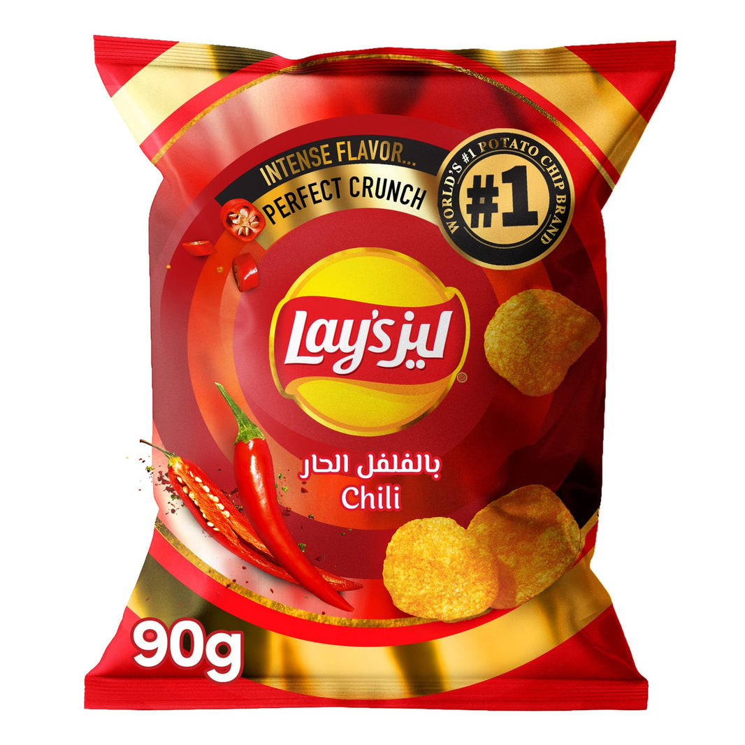 LAYS CHILI POTATO CHIPS 90gm