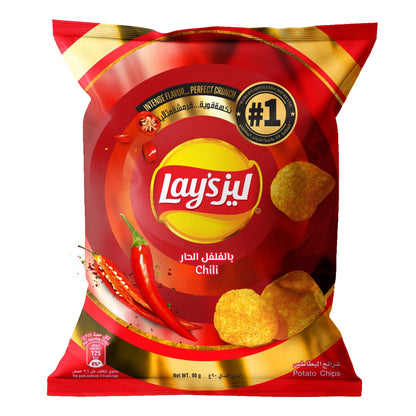 LAYS CHILI POTATO CHIPS 90gm