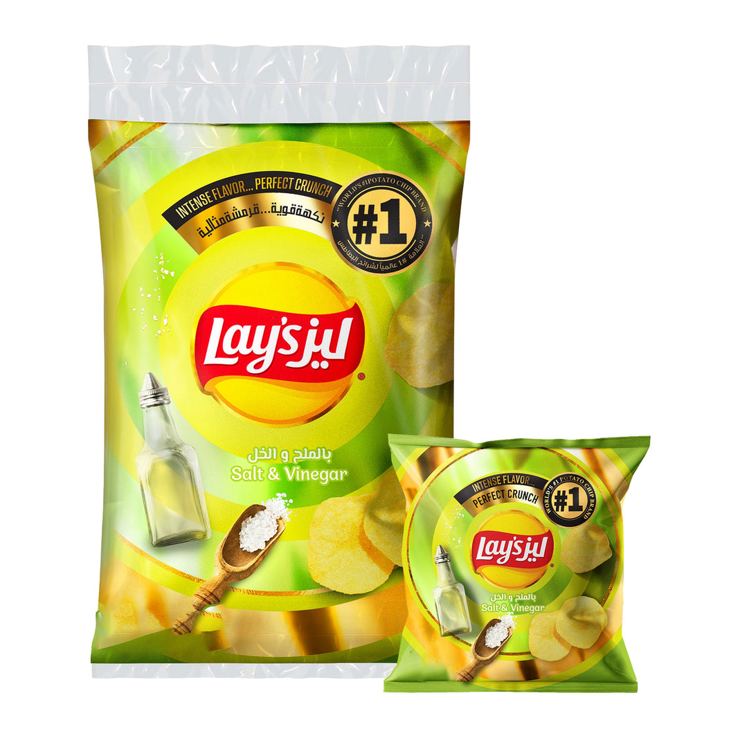 LAYS SALT & VINEGAR 110gm