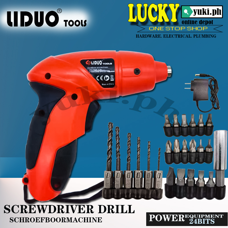LIDUO SCREWDRIVER DRILL 24BITS