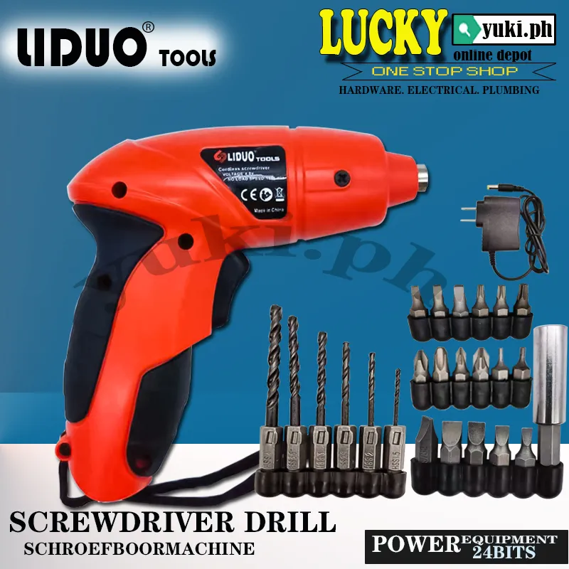 LIDUO SCREWDRIVER DRILL 24BITS