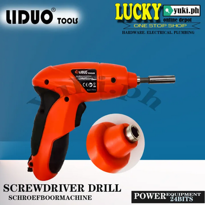 LIDUO SCREWDRIVER DRILL 24BITS