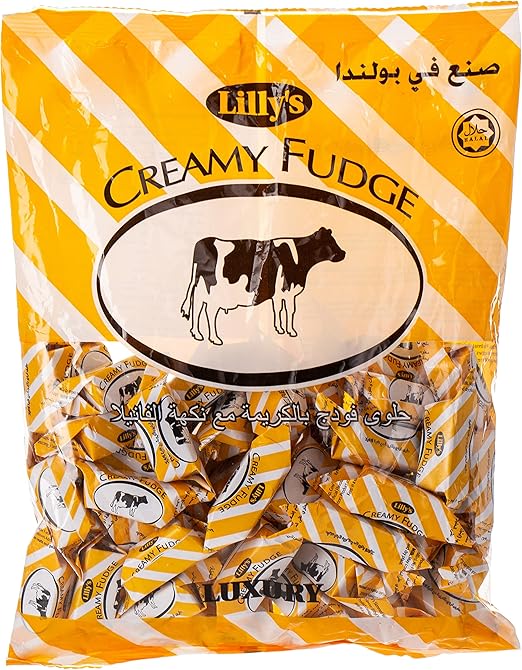 LILLYS CREAMY FUDGE MILK CANDY 650gm