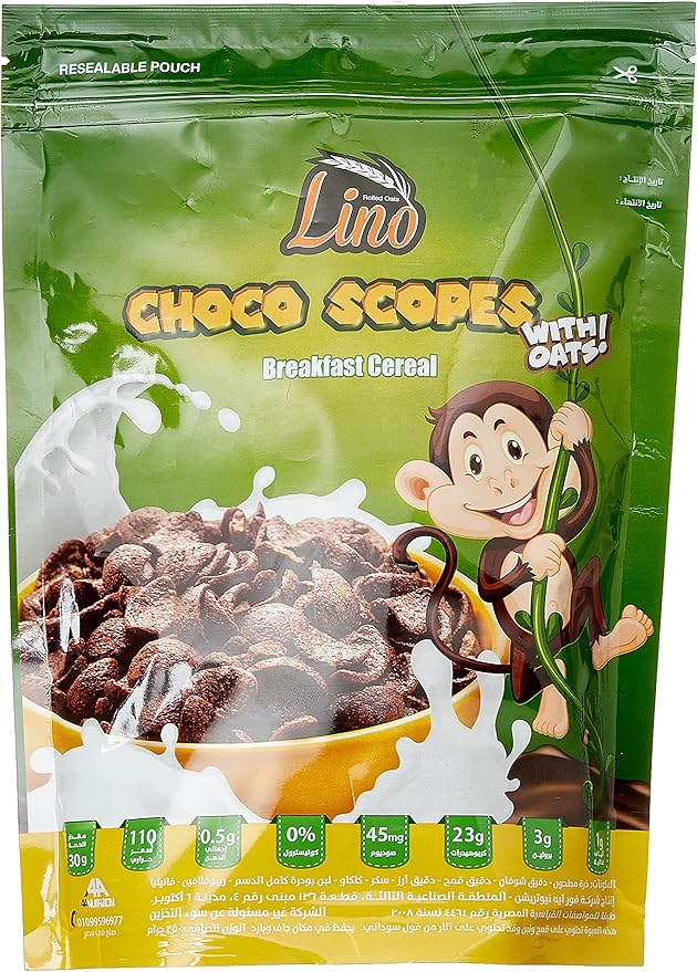 LINO CHOCO SCOPES OAT 250gm