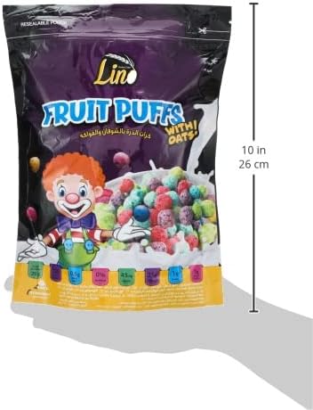 LINO FRUIT PUFFS OATS 250gm