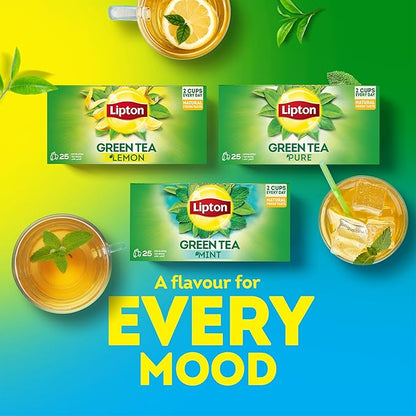 LIPTON GREEN TEA MINT 50Tea Bag