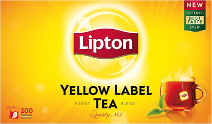 LIPTON YLW LABEL TEA 200Bag