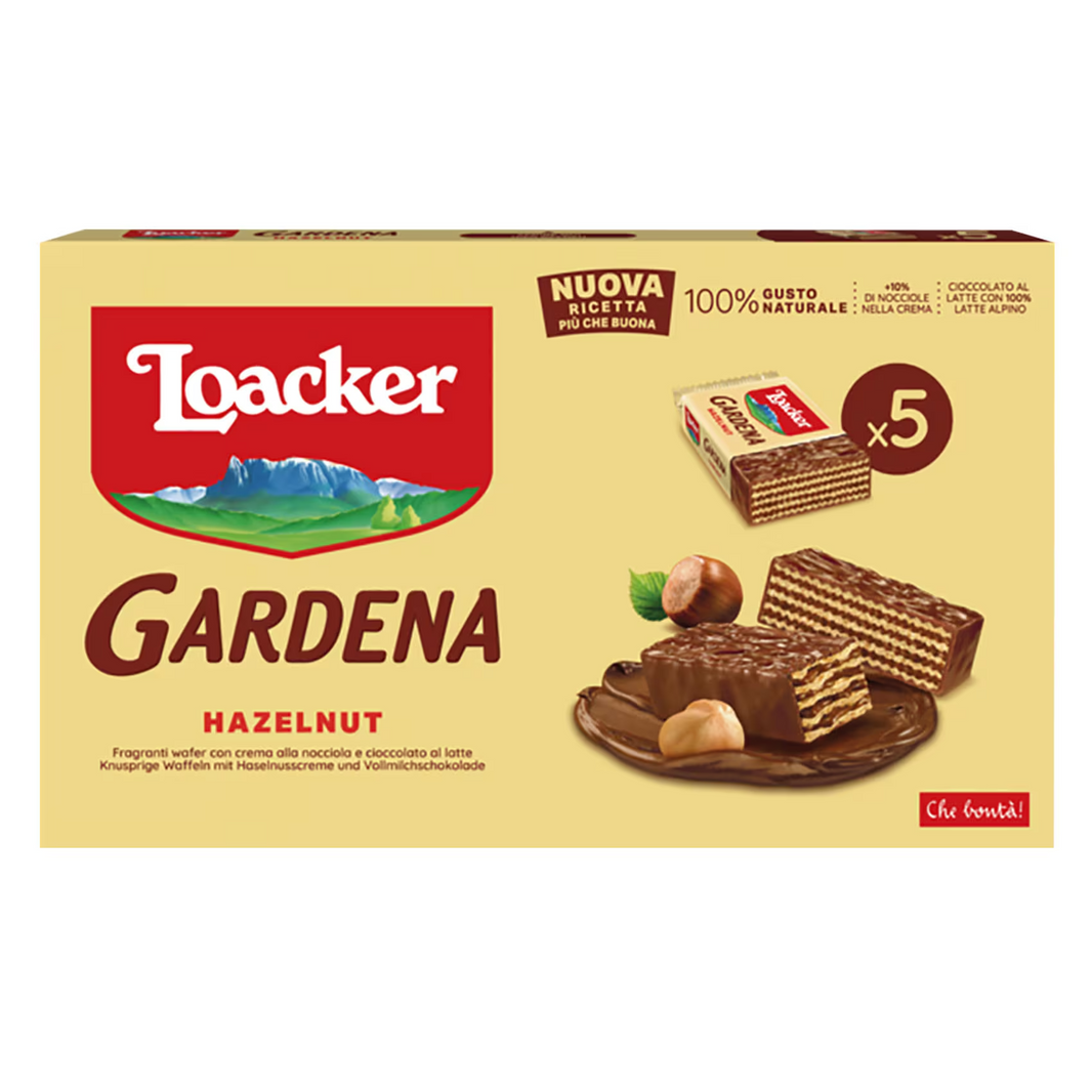 LOACKER HAZELNUT WAFER 5x190gm
