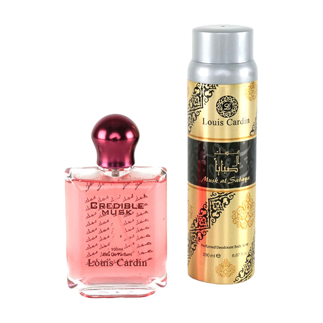 LOUIS CARDIN MUSK VALUE PACK 100ML+200ML