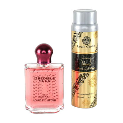 LOUIS CARDIN MUSK VALUE PACK 100ML+200ML