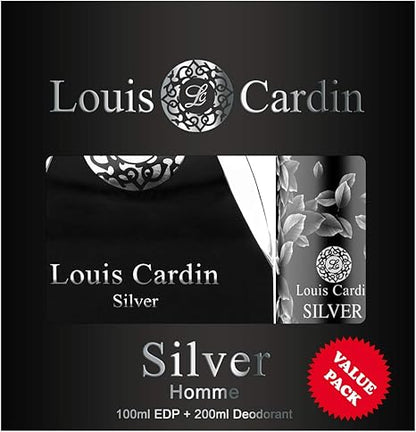 LOUIS CARDIN SILVER VALUE PACK 100ML+200ML