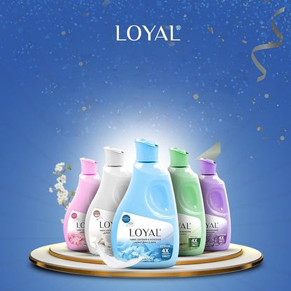 LOYAL BLUE PETALS FABRIC SOFTENER&R 3Ltr