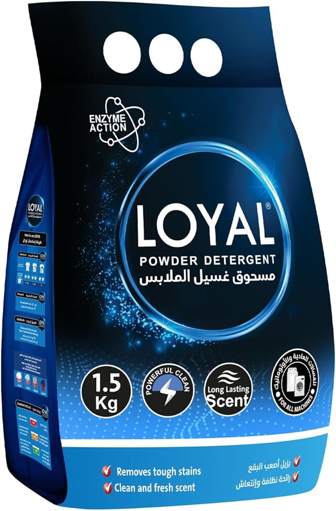 LOYAL POWDER DETERGENT 1.5KG