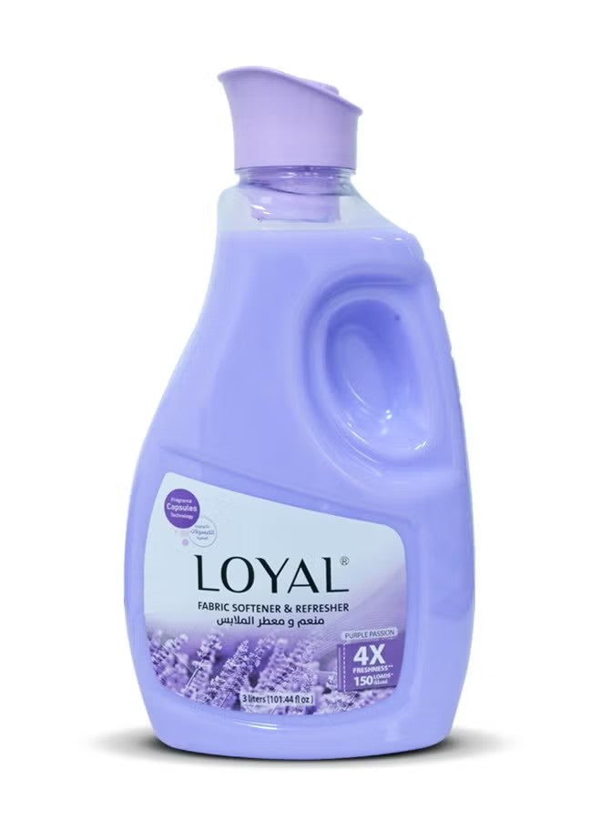 LOYAL PURPLE PASSION FABRIC SOFTEN 3Ltr