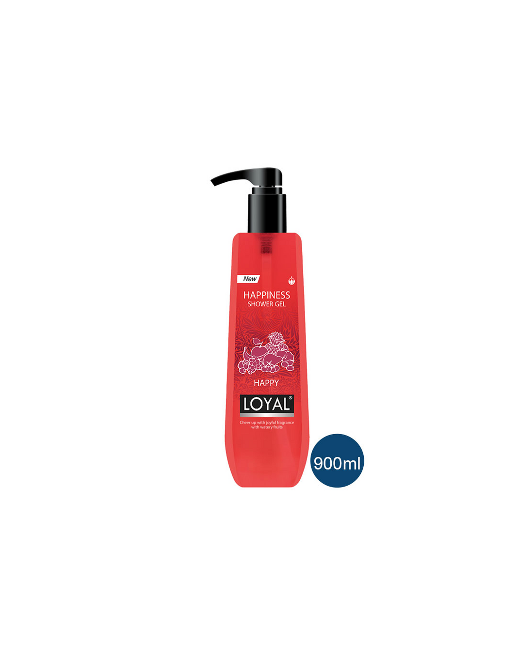 LOYAL SHOWR GEL HAPPY 900ML