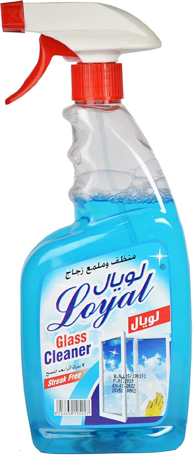 LO YAL GLASS CLEANER 750ML