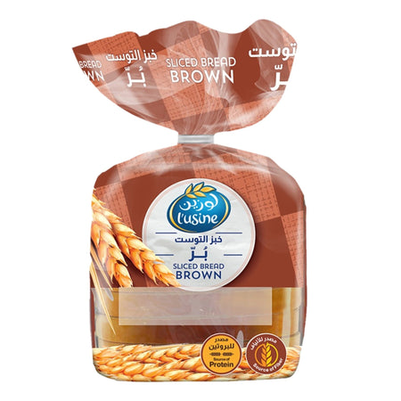 LUSINE BREAD SLICED BROWN 275gm