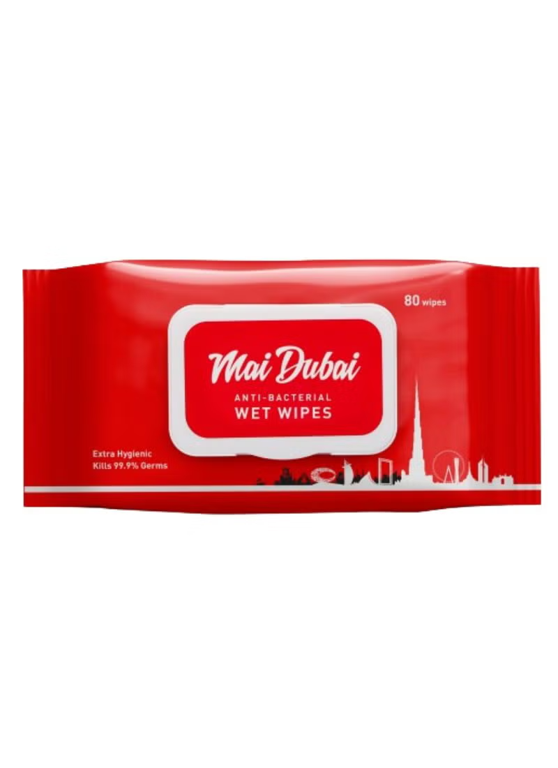 MAI DUBAI WET WIPES 80pcs