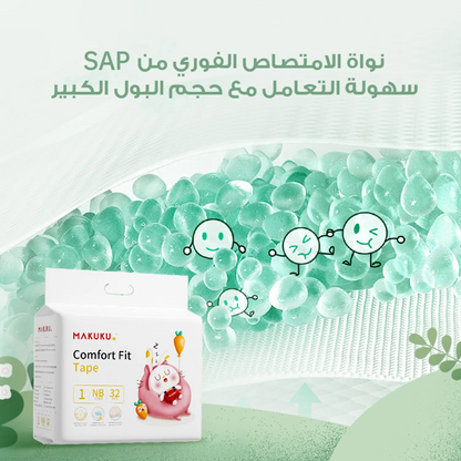 MAKUKU COMFORT FIT TAPE S 4-8KG
