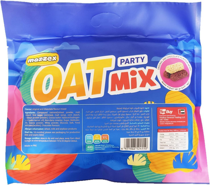 MAZZEX OAT CHOCOLATE PARTY MIX 400gm