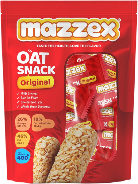 MAZZEX OAT FVR CHOCOLATE 400gm
