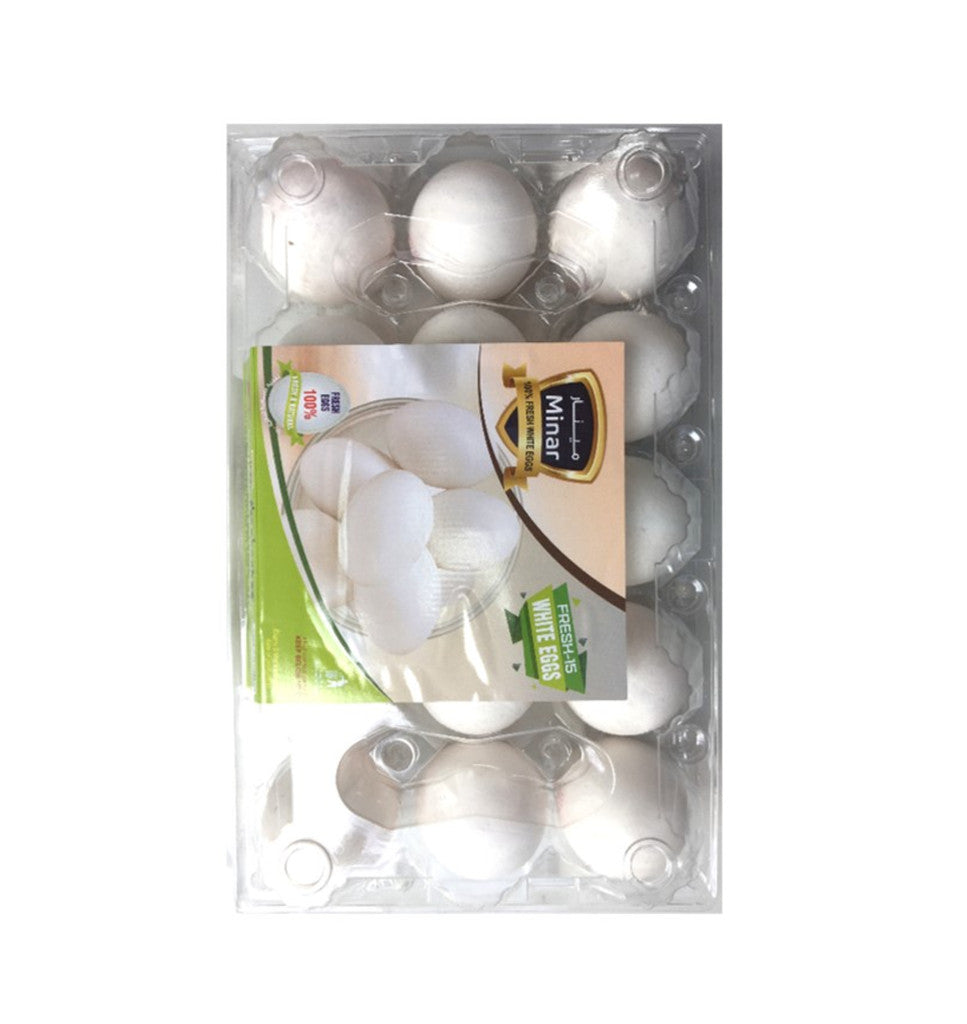 MINAR WHITE EGGS 15Pcs