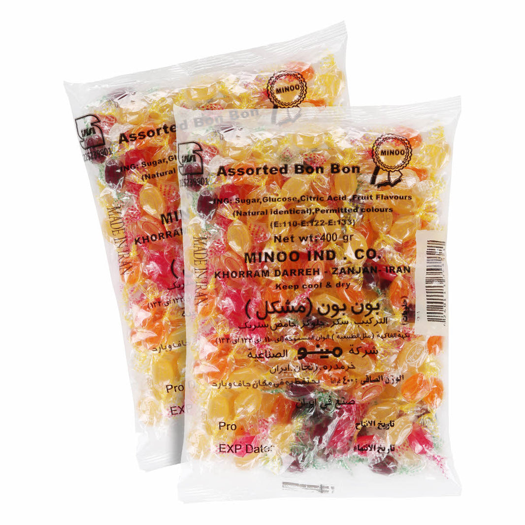 MINOO ASSRTD BONBON CANDY 2x400gm