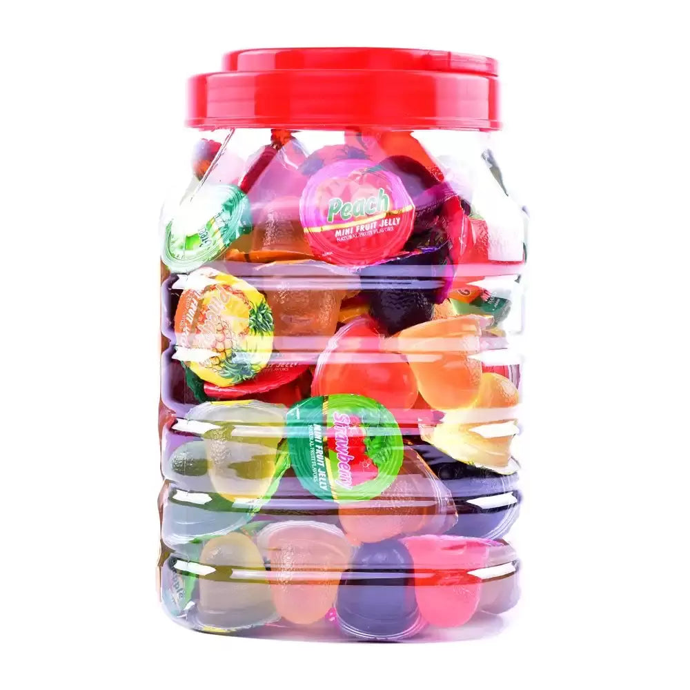 MIR FRUIT JELLY JAR 100Pcs Pack