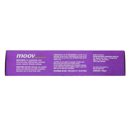 MOOV RAPID PAIN KILLER CREAM 100g