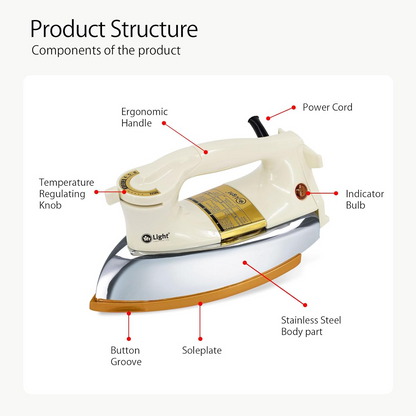MR LIGHT HEAVY WEIGHT IRON *MR2704