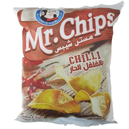 MR CHIPS CHILLI POTATO CHIPS 80gm