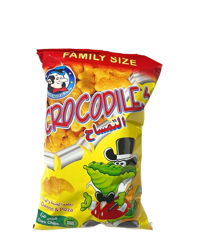 MR CHIPS CROCODILE CHEESE & PIZZA
