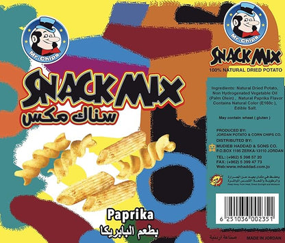 MR CHIPS SNACK MIX PAPRIKA BOX