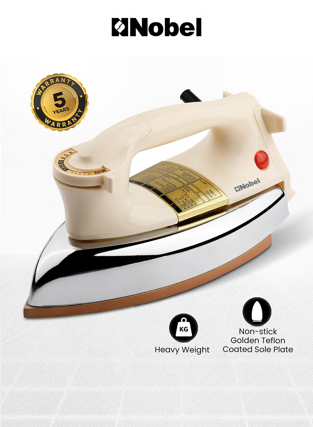 MR LIGHT HEAVY DUTY IRON MR2925