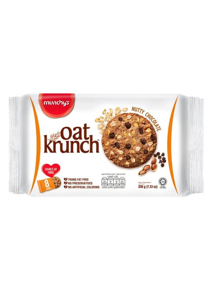 MUNCHY OAT KRUNCH NUTTY CHOCOLATE 208G
