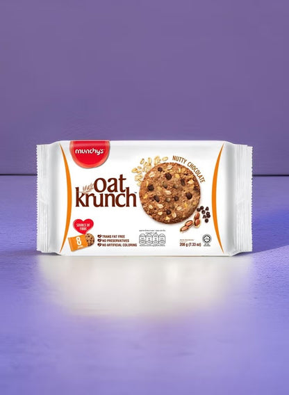 MUNCHY OAT KRUNCH NUTTY CHOCOLATE 208G