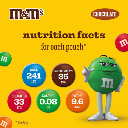 M&M CHOCOLATE 150gm